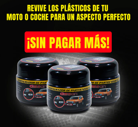 🔥MEGA OFERTA RESTAURADOR PARTES NEGRAS | 200 GR🔥