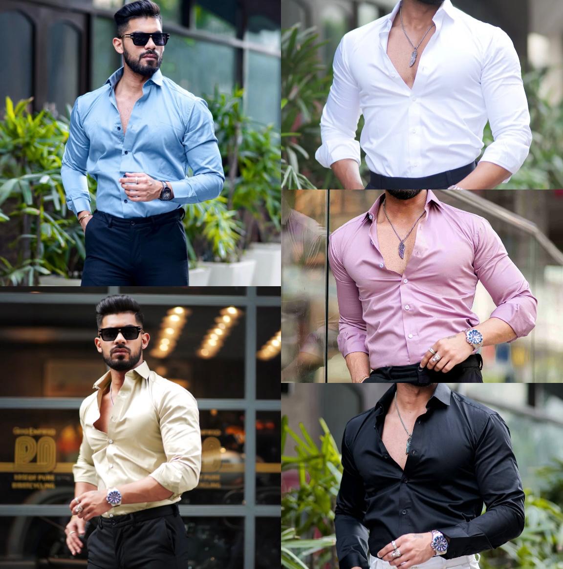 🔥CAMISA LINCOLN | MANGA LARGA 🔥